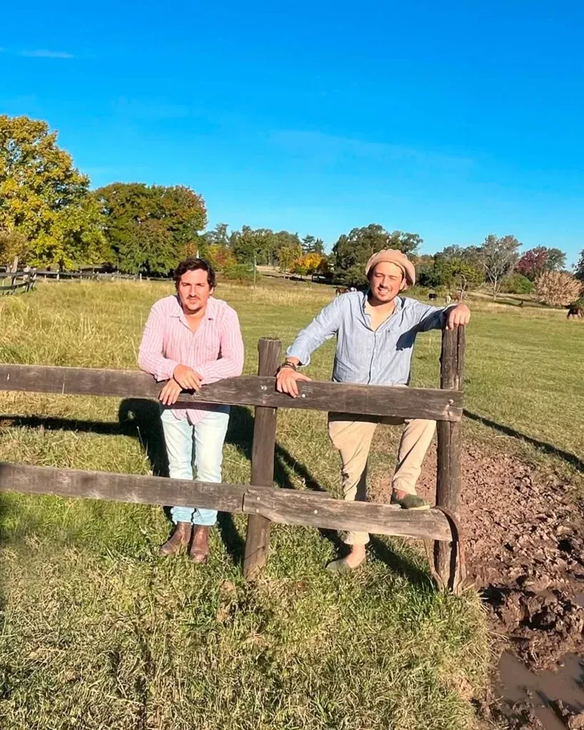 Joaquín and Justo, founders of Agropasión